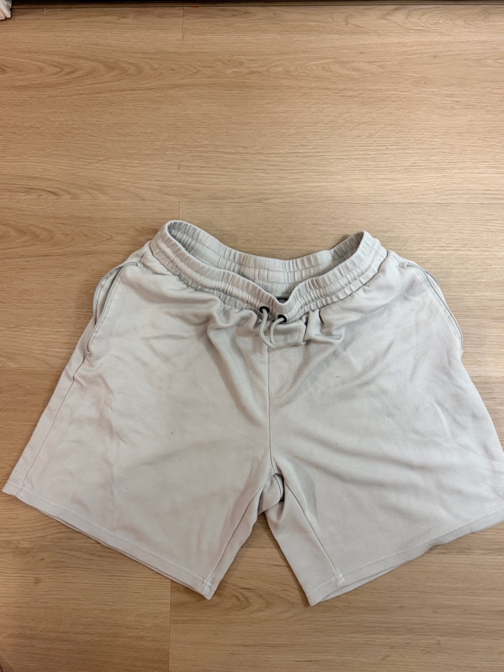 Jockey Sport Athletic Shorts in Beige Size Medium